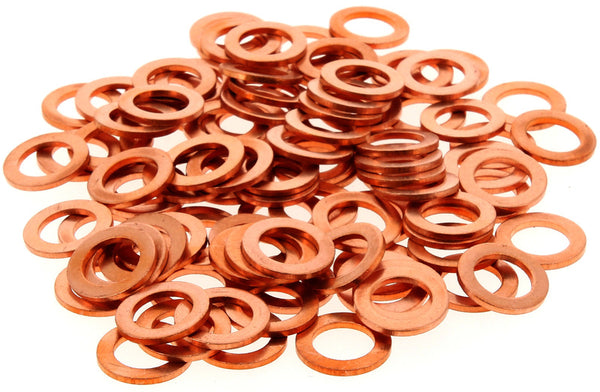 Bihr 10x16x1.5mm Copper Washers 100 PiecesR100160GC/100