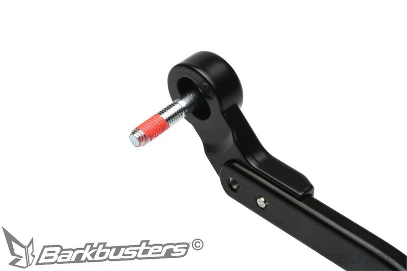 Barkbusters Universal Hardware Kit Single Point Bar End Draaded Black STM-007-02-NP