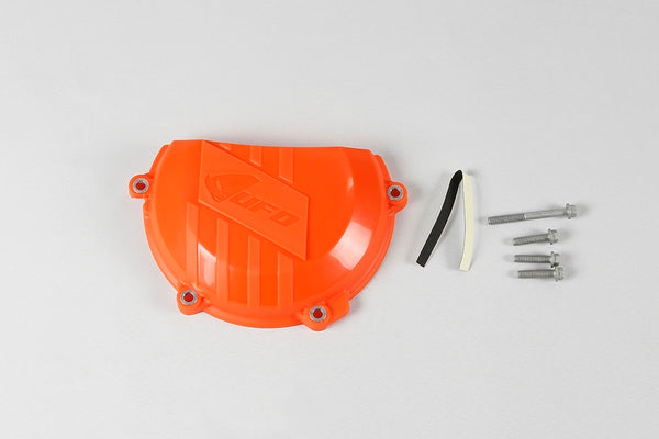 UFO Orange Clutch Cover Protection KTM SX-F/EXT-F 450 AC02412