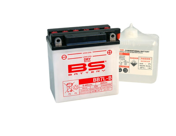 BS Battery Hochleistungsbatterie mit Säurepaket - BB7L-B2 