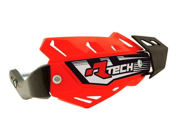 Racetech FLX Quad Handguards met montagekit Red R-KitpmatVRSF