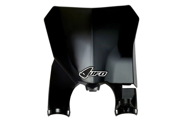 Plaque d'immatriculation avant stade UFO Black Honda CRF450R / RX HO04679 # 001