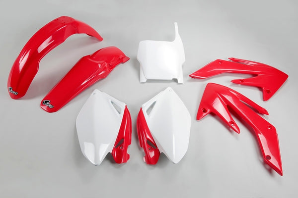 Kit en plastique d'ufo Couleur OEM rouge / blanc honda crf250r hokit105 @ 999