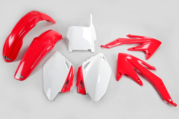Kit en plastique d'OVNI Couleur OEM rouge / blanc Honda CRF450R HOKIT108 @ 999