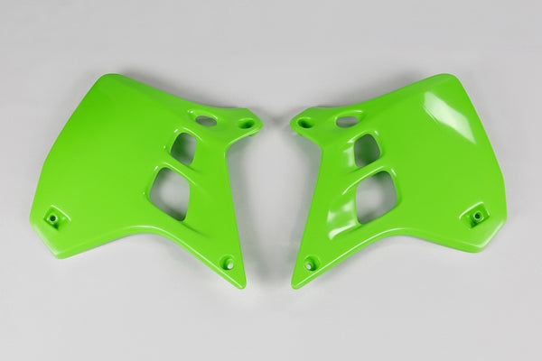 Radiateur UFO Couvre Green Kawasaki KX250 KA02729 # 026