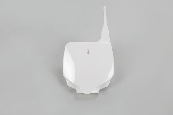 UFO Front Number Plate White Kawasaki Ka03712#047