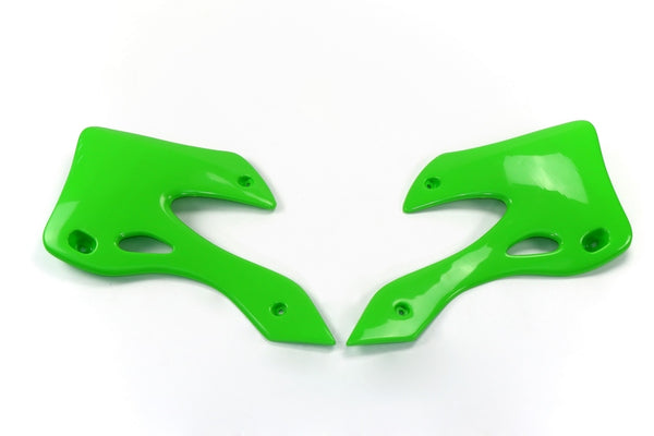 Radiateur UFO Couvre Green Kawasaki KX125 / 250 KA03720 # 026