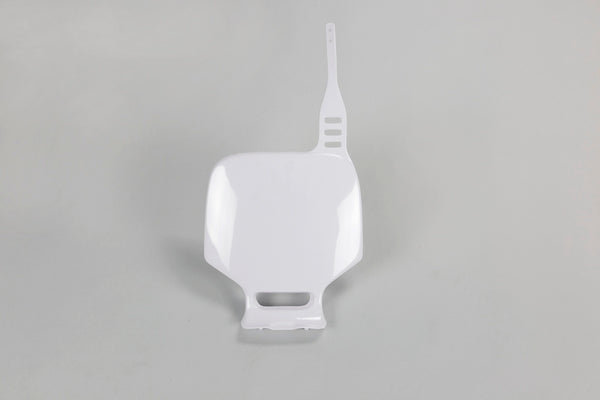 UFO voorste nummerplaat Wit Yamaha YZ80/85 YA02874#046