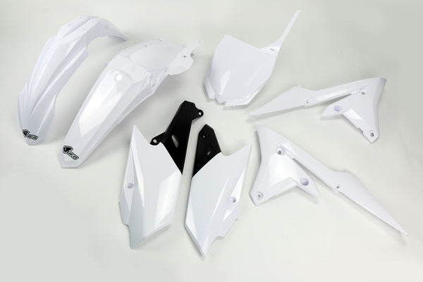 Kit en plastique d'OVNI blanc yamaha yz250f / 450f yakit318 @ 046