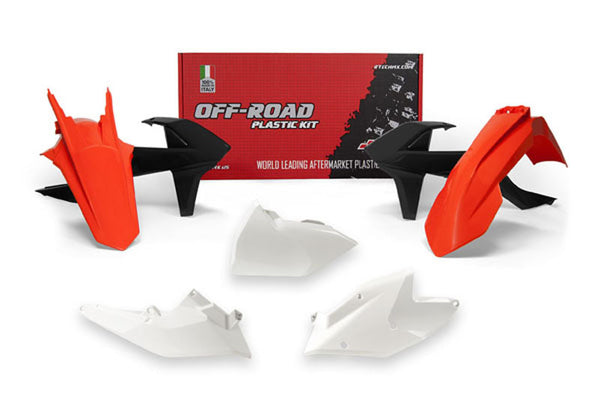Racetech Plastic Kit OEM-kleur (2018) Rood/zwart/wit KTM R-Kitktm-OEM-418