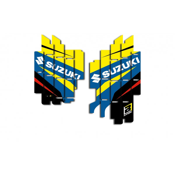 Blackbird Dream Graphic 4 Radiator Louver's Decalkit - Suzuki RMZ - A304N