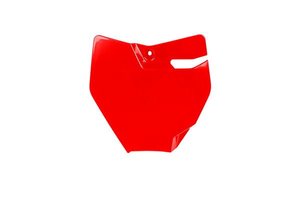 Plaque d'immatriculation avant UFO Red Gas MC 65 GG07106 @ 062