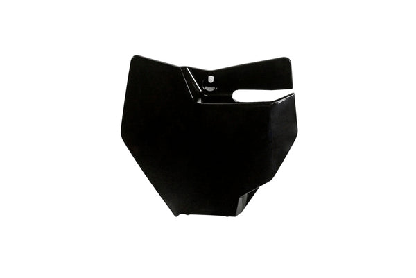 UFO voorste nummerplaat zwart gas mc 85 gg07116@001