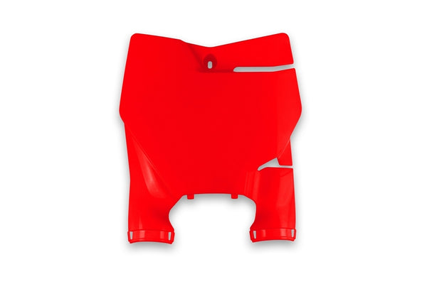 Plaque d'immatriculation avant UFO Red Gas MC 85 GG07117 @ 062