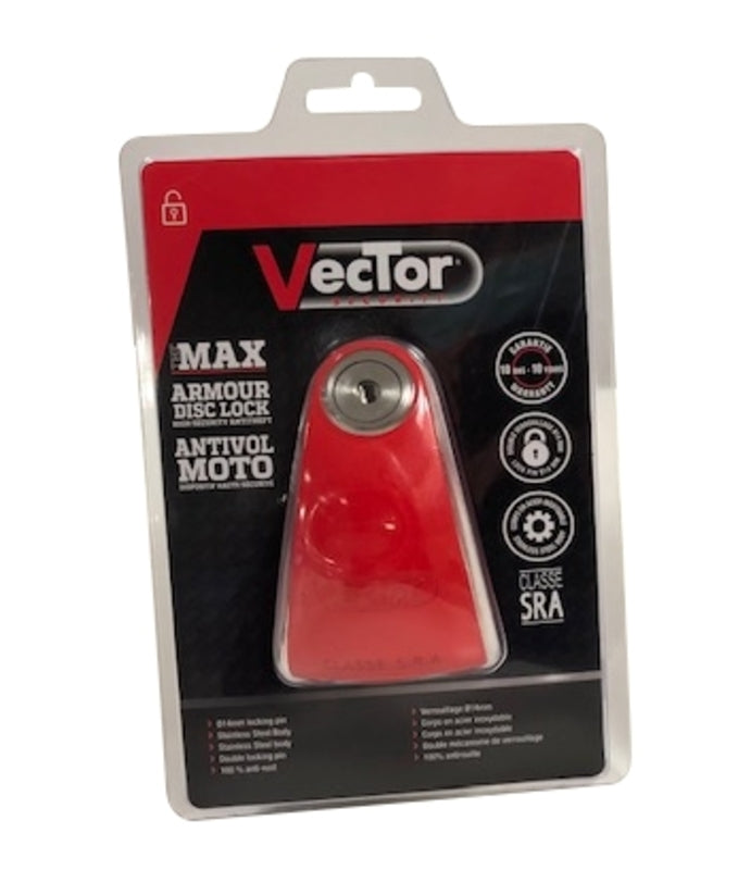 Vector The Max Armor Disc Lock - Ø14mm - SRA Certified VE50BD