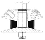 Variatif Yasuni Axial 2T - Minarelli 50-90 VAR050MHO00