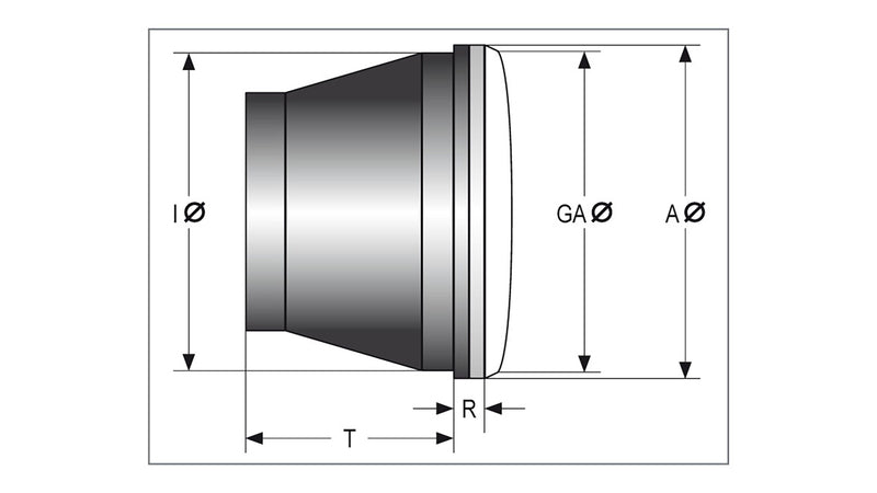 Highsider 7 "LED-koplamp Insert Type8 226-002