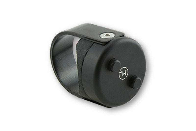 Highsider CNC Push Button Classic, noir, 7/8 et 1 "guidon 240-072