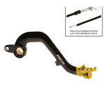 RFX Pro ft achterremlever (zwart/geel) - Suzuki RM125 FXRB3040099LY