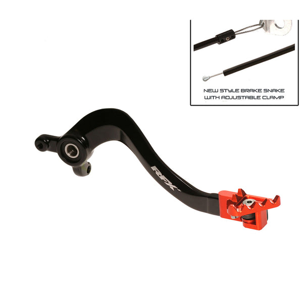 RFX Pro FT FORT BRAKE ARRIÈRE - Black / Orange FXRB5070099S