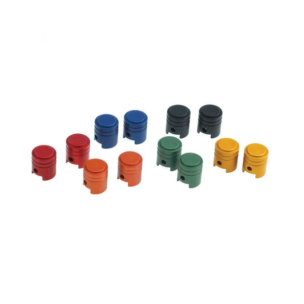 Caps de soupape de sport RFX (piston / orange) 2pcs fxvc10000or