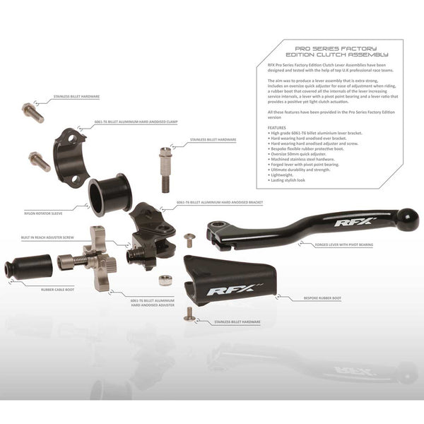 RFX Pro -koppelingsassemblage Vervanging Roestvrijstalen schroefset M4X8 2PCS (voor opstart) FXCA9060299SV