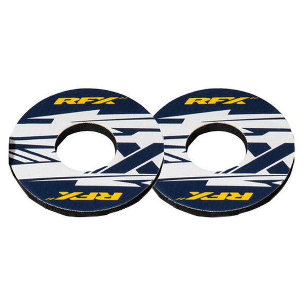 RFX Sport Grip Donuts (x blauw/geel) Paar FXHG9010000 BY