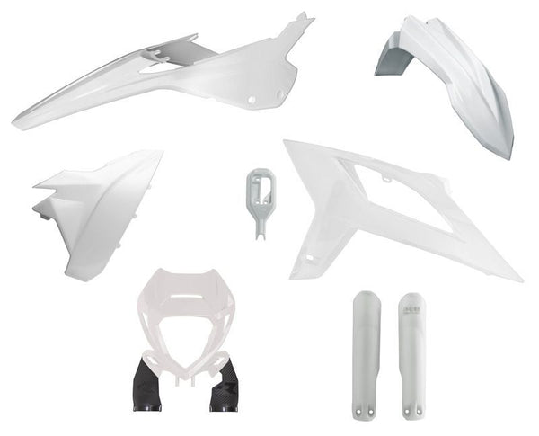 Racetech Replica Plastic Kit-Beta RR (White) R-Kitbet-BN0-620