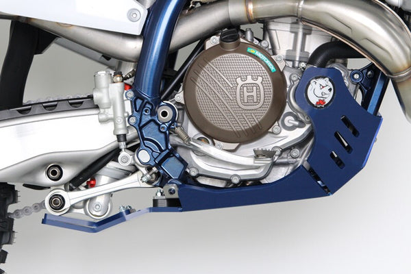 AXP XTEM Plaque de dérapage avec protection de liaison de suspension - PhD 8 mm AX1663