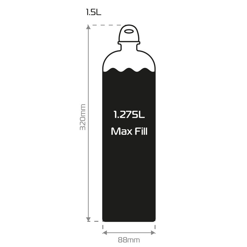 Bouteille de carburant Oxford 1.5 L OX834