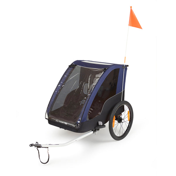 Policport Child Trailer zonder wandelende kit grijs/blauw 8615000007