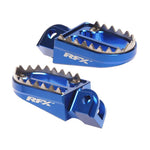 RFX Pro Footlests Blue FXFR5040099BU