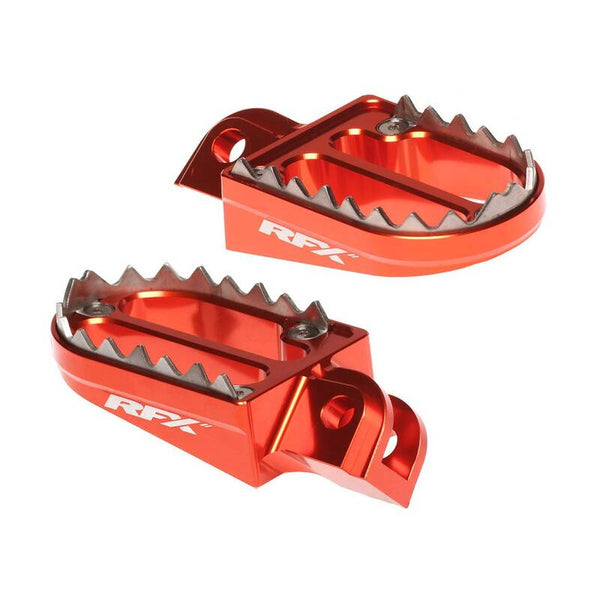 RFX Pro Foottrests Orange FXFR5040099OR