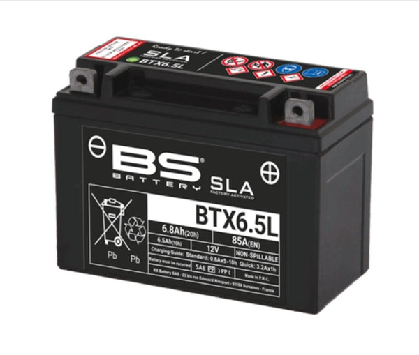BS Batterie SLA Batterie wartungsfrei werkseitig aktiviert - BTX6.5L 