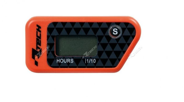 Racetech Electronic Hourmeter - Draadloos/Wisable Hourmt002ar