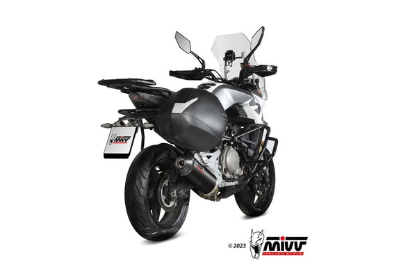 MIVV Slip on silencieux ovale cf.002.lvc