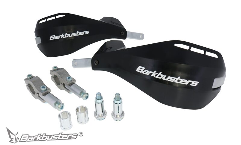 Barkbusters ego handbuards-twee puntbevestiging (rechte 22 mm) ego-201-00-bk