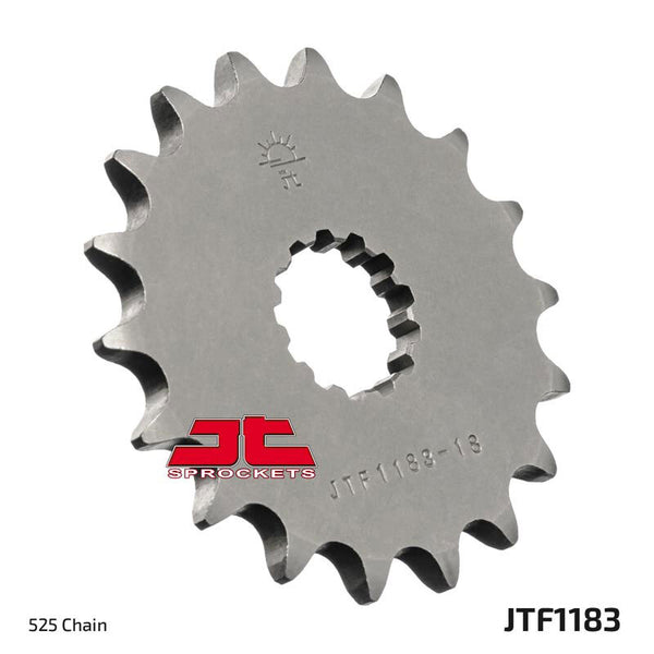 JT Sprock's Steel Noise -Free Front Sprock 1183 - 525 JTF1183.18RB
