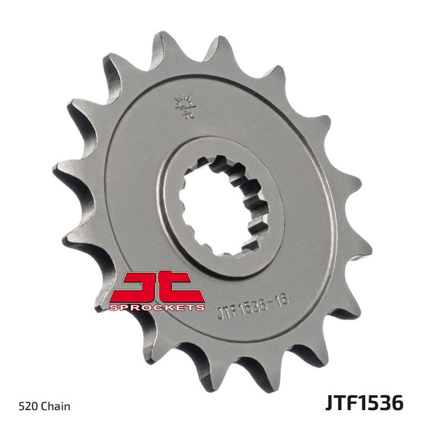 JT Sprock's Steel Noise -Free Front Sprock 1536 - 520 JTF1536.15RB
