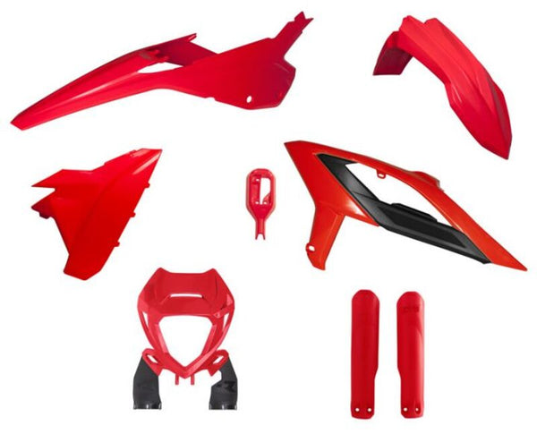 Racetech Plastic Kit 6 delen Red tot Beta R-Kitbet-RS0-623