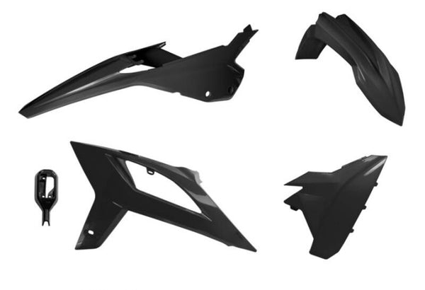 Racetech Plastic Kit 4 delen zwart tot bèta (R-Kitbet-NR0-520)