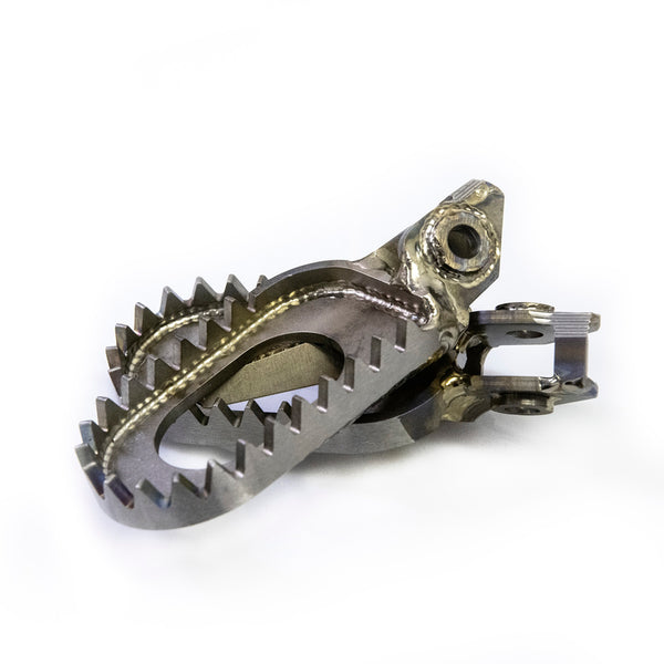 RFX Factory Titanium FootRests FXFR50100GPTI