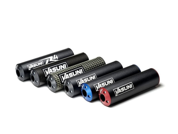 Yasuni Volledig uitlaatsysteem Alu Black / Alu Red Tub1001-4r