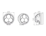 Denali CansMart ™ Kit D3 -koplamp