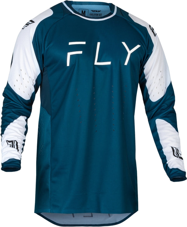 Fly Racing Evolution DST Jersey - Navy/White 377-122x