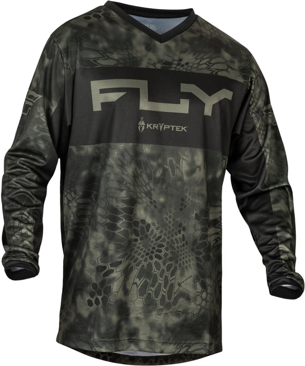Fly Racing F-16 Kryptec S.E. Jersey - Moss Gray/Black 377-925m