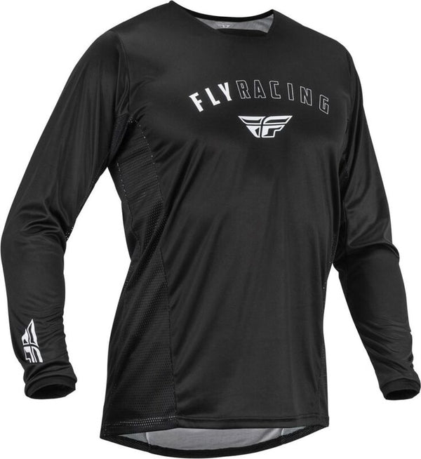 Fly Racing Patrol Jersey - Black/White 376-650m
