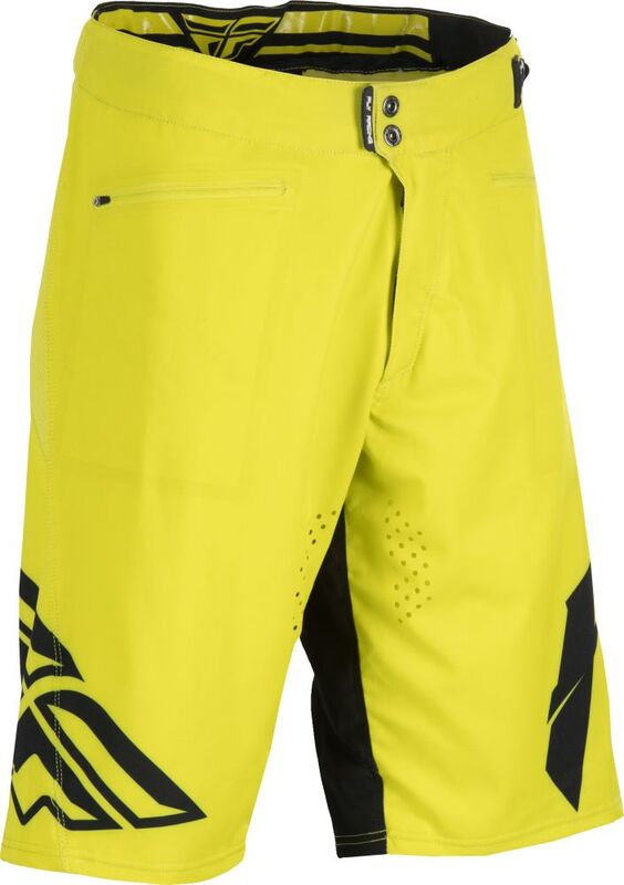 Fly Racing Radium Short - Yellow/Black 353-24328