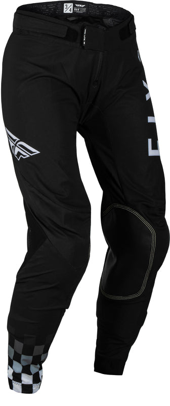 Fly Racing Lite Woman Pants - Black/Light Gray 377-63007