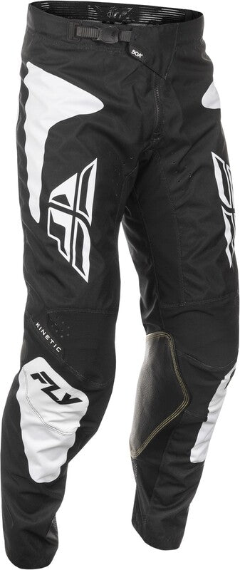 Fly Racing Kinetic Sym Pants - Black/White 378-43134